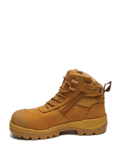 RotoFlex 8550 Mid Zip Side Safety Boot - Wheat