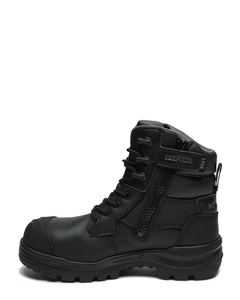 RotoFlex 8561 High Zip Side Safety Boot - Black