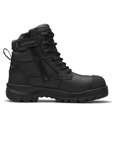 RotoFlex 8561 High Zip Side Safety Boot - Black