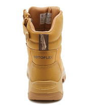 Load image into Gallery viewer, RotoFlex 8560 High Zip Side Safety Boot - Wheat
