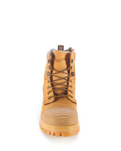 Load image into Gallery viewer, Style 992 Lace Up Zip Side Boot - Wheat
