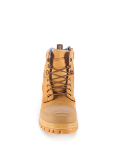 Style 992 Lace Up Zip Side Boot - Wheat