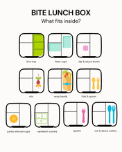 Load image into Gallery viewer, MontiiCo Bite Lunch Box - Splash
