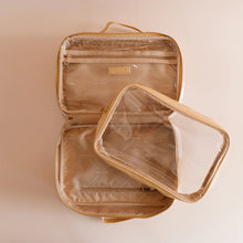 Load image into Gallery viewer, Lilac Ripple Cosmetic Bag
