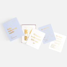 Load image into Gallery viewer, Baby Milestone Cards Powder Blue
