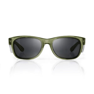 Green Frame Polarised Lens