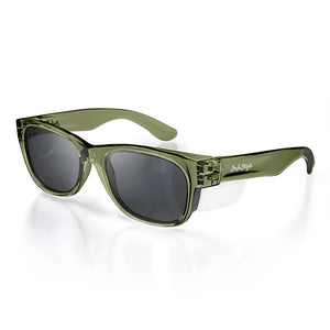 Green Frame Polarised Lens