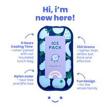 Load image into Gallery viewer, Stardust Shells Junior Insulated Lunch Bag + Ice Pack
