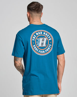 H Series SS Tee Dark Cobalt