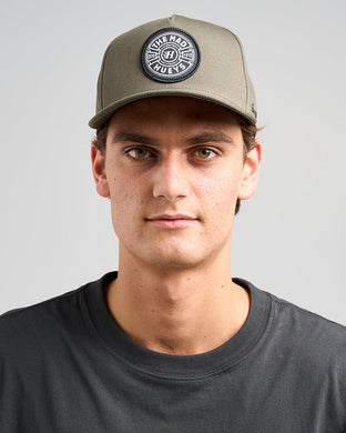 MAD SERIES Olive Twill Snapback