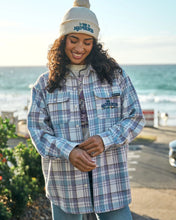 Load image into Gallery viewer, MERMAIDS DRINK FREE WOMENS OVERSIZED SHACKET
