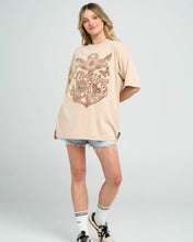 Load image into Gallery viewer, BUTTERFLY ANCHOR WOMENS OVERSIZED TEE
