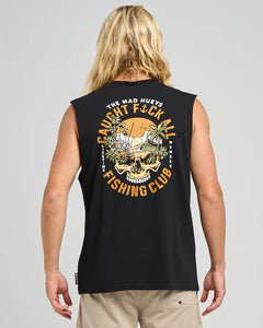 CAUGHT FK ALL ISLAND MUSCLE TEE
