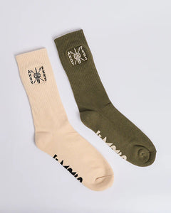 AHOY FKRS STORM 2 PK SOCKS