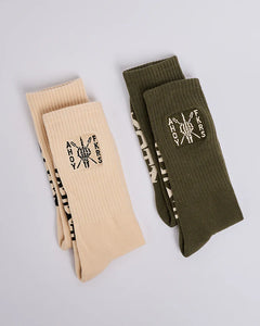 AHOY FKRS STORM 2 PK SOCKS