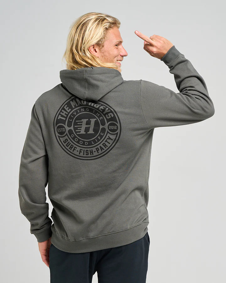 HUEYS GOOD LIFE HOODED PULLOVER