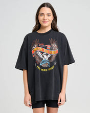 Load image into Gallery viewer, BORN TO RIDE WOMENS OVERSIZED SS TEE
