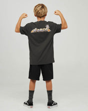 Load image into Gallery viewer, SURFING HUEYS | YOUTH SS TEE - VINTAGE BLACK

