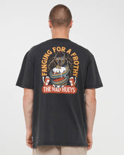 Load image into Gallery viewer, FANGING KEG | SS TEE - WASHED BLACK
