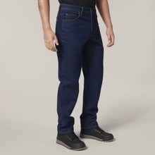 Load image into Gallery viewer, HEAVY DUTY WASHED DENIM WORK JEANS - Y03514
