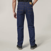 Load image into Gallery viewer, HEAVY DUTY WASHED DENIM WORK JEANS - Y03514
