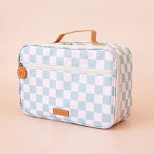Load image into Gallery viewer, Sage Check Large Lunch Bag
