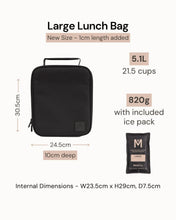 Load image into Gallery viewer, MontiiCo Large Insulated Lunch Bag - Tiny Tulips
