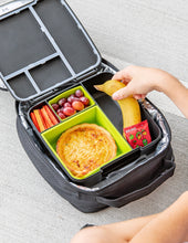 Load image into Gallery viewer, MontiiCo Large Insulated Lunch Bag - Midnight 2.0

