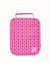 Load image into Gallery viewer, MontiiCo Large Insulated Lunch Bag - Queen of Hearts
