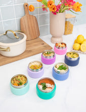 Load image into Gallery viewer, MontiiCo Insulated Mini Food Jar - Floss
