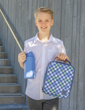 Load image into Gallery viewer, MontiiCo Large Insulated Lunch Bag - Checkmate
