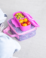 Load image into Gallery viewer, MontiiCo Snack Lunch Box - Fuchsia
