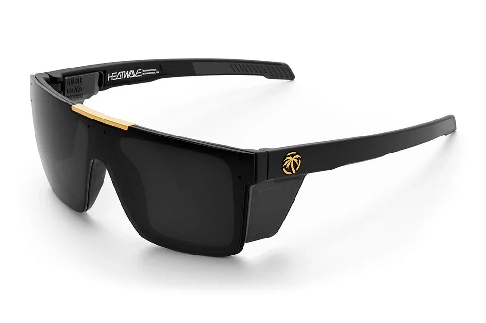 HEATWAVE PERFORMANCE QUATRO SUNGLASSES: Black