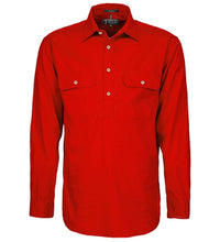 Load image into Gallery viewer, Mens Pilbara Closed Front L/S Shirt RM200CF
