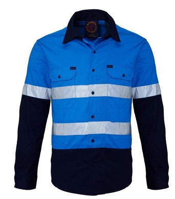 RITEMATE RM4050R - Long Sleeve Light Weight Drill Shirt