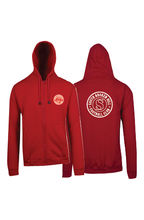 Load image into Gallery viewer, SFC Round Logo Zip Up Hoodie
