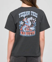 Load image into Gallery viewer, Yee Haw Seahorse | Womens SS Tee - Vintage Black
