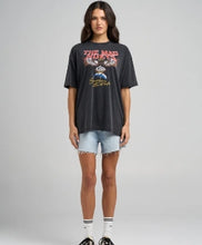 Load image into Gallery viewer, Born To Hueys | Womens Oversized Tee - Washed Black
