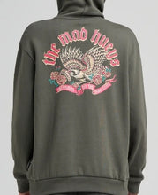 Load image into Gallery viewer, High Seas Hueys | Womens Hooded Pullover - Charcoal
