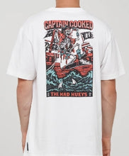 Load image into Gallery viewer, Plank Captain Cooked | SS Tee - White
