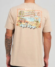 Load image into Gallery viewer, Hueys Paradise SS Tee - Washed Latte
