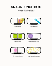 Load image into Gallery viewer, MontiiCo Snack Lunch Box - Mojito

