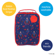 Load image into Gallery viewer, SUPERMAN by b.box - insulated lunchbag
