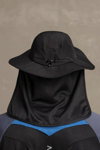 Wide Brim Hat with Legionares Flap - A1008