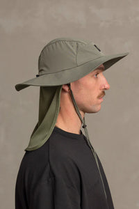 Wide Brim Hat with Legionares Flap - A1008