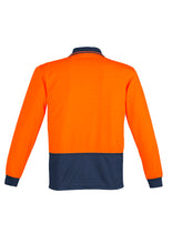 Load image into Gallery viewer, ZH410 SYZMIK Mens Hi Vis Comfort Back Long Sleeve Polo
