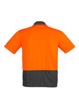 Load image into Gallery viewer, ZH415 SYZMIK  Mens Hi Vis Comfort Back Short Sleeve Polo
