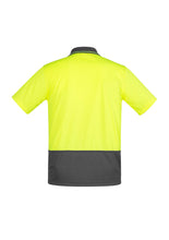 Load image into Gallery viewer, ZH415 SYZMIK  Mens Hi Vis Comfort Back Short Sleeve Polo
