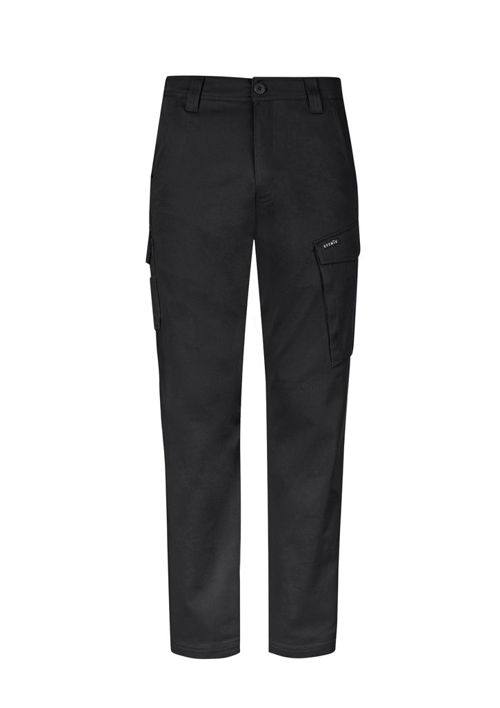 ZP230 SYZMIK  Mens Essential Basic Stretch Cargo Pant