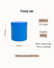 Load image into Gallery viewer, MontiiCo Insulated Food Jar - Blueberry
